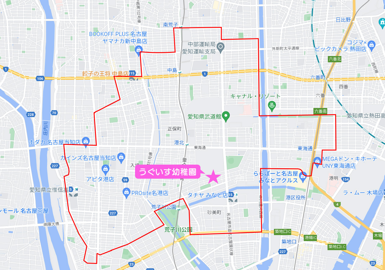 エリアマップ